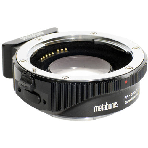 Metabones Canon EF to E Mount T Speed Booster ULTRA 0.71x II (Black Matt) - With Tripod Foot (MB_SPEF-E-BT4)