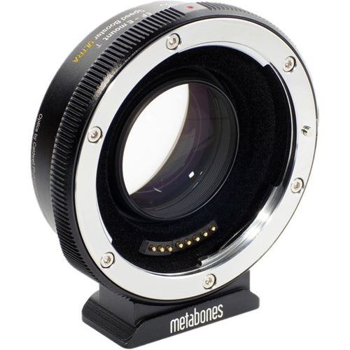 Metabones Canon EF to E Mount T Speed Booster ULTRA 0.71x II (Black Matt) - With Tripod Foot (MB_SPEF-E-BT4)