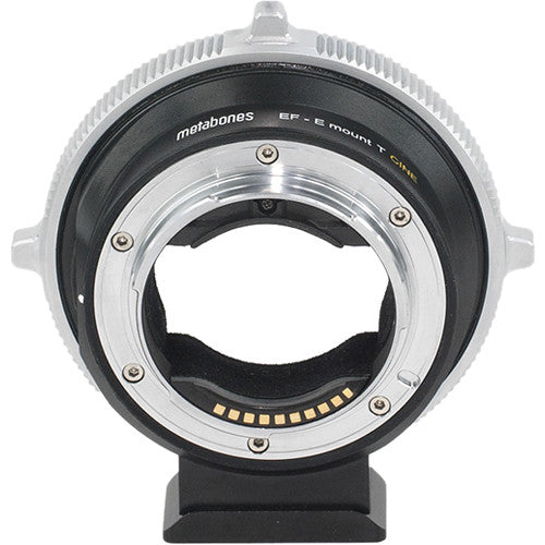Metabones Canon EF to E-Mount T CINE (Black Matt) - With Tripod Foot (MB_EF-E-BT6)
