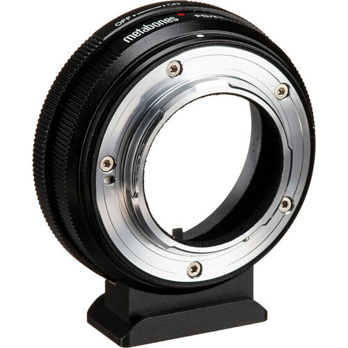 Metabones FD to Micro FourThirds adapter T (Matt Black) - With Tripod Foot (MB_FD-m43-BT2)