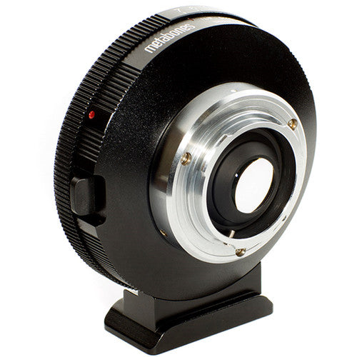 Metabones Nikon G to Q-Mount Speed Booster Devil Q666 0.5x (Black Matt) - With Tripod Foot (MB_SPNFG-Q-BM1)