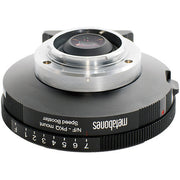 Metabones Nikon G to Q-Mount Speed Booster Devil Q666 0.5x (Black Matt) - With Tripod Foot (MB_SPNFG-Q-BM1)