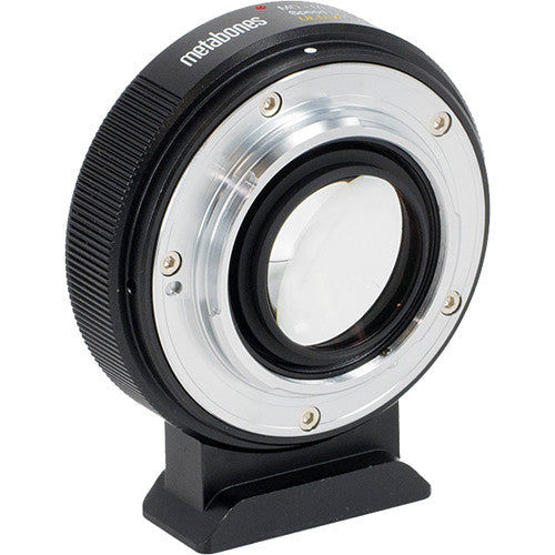 Metabones Minolta MD to Micro FourThirds Speed Booster ULTRA 0.71x (Black Matt) - With Tripod Foot (MB_SPMD-m43-BM3)
