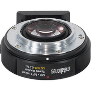 Metabones Minolta MD to Micro FourThirds Speed Booster ULTRA 0.71x (Black Matt) - With Tripod Foot (MB_SPMD-m43-BM3)