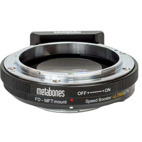 Metabones Canon FD/FL to Micro FourThirds Speed Booster ULTRA 0.71x (Black Matt) - With Tripod Foot (MB_SPFD-m43-BM4)