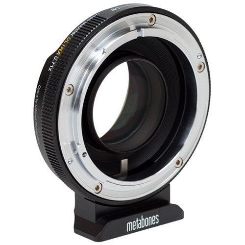 Metabones Canon FD/FL to Micro FourThirds Speed Booster ULTRA 0.71x (Black Matt) - With Tripod Foot (MB_SPFD-m43-BM4)