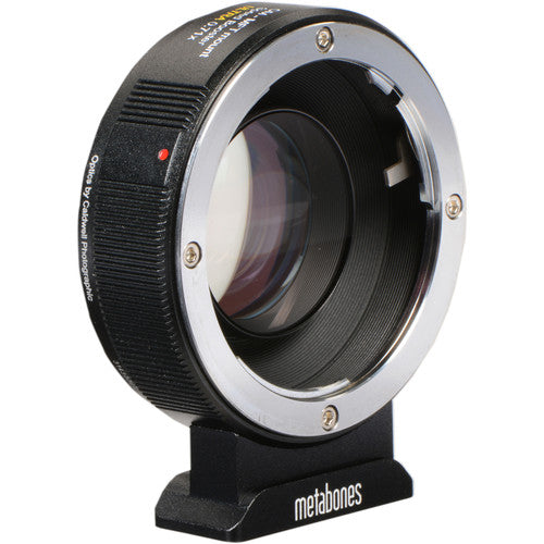 Metabones Olympus OM to Micro FourThirds Speed Booster ULTRA 0.71x (Black Matt) - With Tripod Foot (MB_SPOM-m43-BM3)