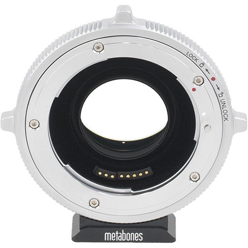 Metabones Canon EF to E-Mount T CINE Speed Booster ULTRA 0.71x (Black Matt) - With Tripod Foot (MB_SPEF-E-BT3)