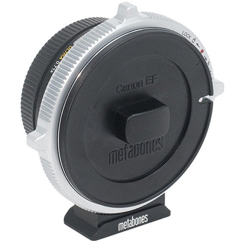 Metabones Canon EF to E-Mount T CINE Speed Booster ULTRA 0.71x (Black Matt) - With Tripod Foot (MB_SPEF-E-BT3)