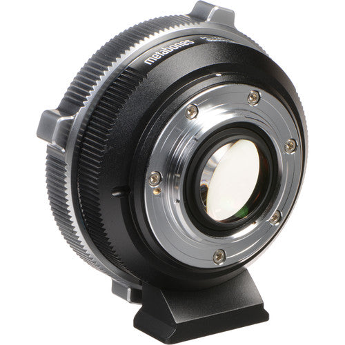 Metabones PL to Micro FourThirds T CINE Speed Booster ULTRA 0.71x (Black Matt) - With Tripod Foot (MB_SPPL-M43-BT1)