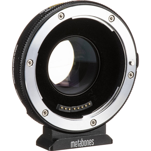 Metabones Canon EF to Micro FourThirds T Super16 0.58x (Black Matt) - With Tripod Foot (MB_SPEF-m43-BT7)