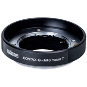 Metabones Contax G to Micro FourThirds T adapter (Black Matt) - No Tripod Foot (MB_CG-m43-BT1)