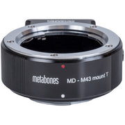 Metabones Minolta MD to Micro FourThirds adapter T (Black Matt) - With Tripod Foot (MB_MD-m43-BT1)