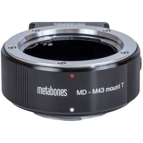 Metabones Minolta MD to Micro FourThirds adapter T (Black Matt) - With Tripod Foot (MB_MD-m43-BT1)