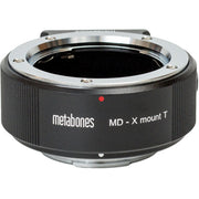Metabones Minolta MD to Xmount T adapter (Black Matt) - With Tripod Foot (MB_MD-X-BT1)