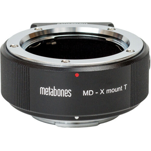 Metabones Minolta MD to Xmount T adapter (Black Matt) - With Tripod Foot (MB_MD-X-BT1)