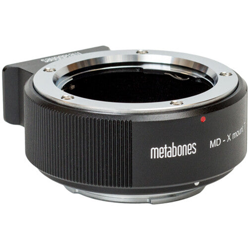Metabones Minolta MD to Xmount T adapter (Black Matt) - With Tripod Foot (MB_MD-X-BT1)