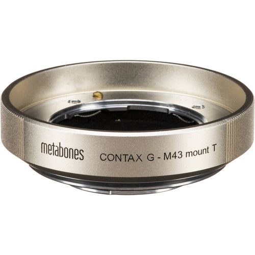 Metabones Contax G to Micro FourThirds T adapter (GOLD) - No Tripod Foot (MB_CG-m43-GT2)