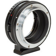 Metabones Nikon G to Canon EFR mount adapter (Black Matt) - With Tripod Foot (MB_NFG-EFR-BM1)