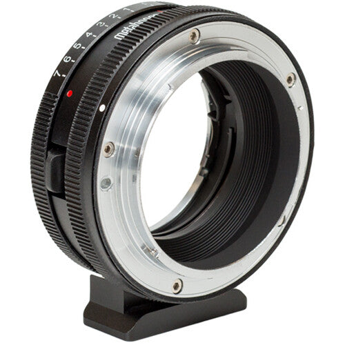 Metabones Nikon G to Canon EFR mount adapter (Black Matt) - With Tripod Foot (MB_NFG-EFR-BM1)