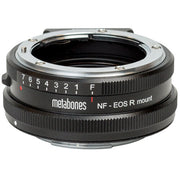 Metabones Nikon G to Canon EFR mount adapter (Black Matt) - With Tripod Foot (MB_NFG-EFR-BM1)