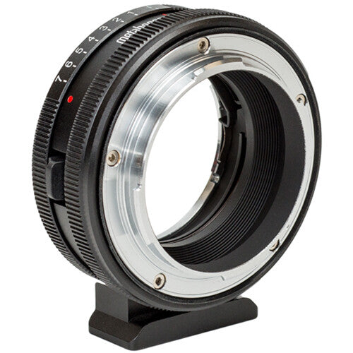 Metabones Nikon G to L mount adapter (Black Matt) - With Tripod Foot (MB_NFG-L-BM1)