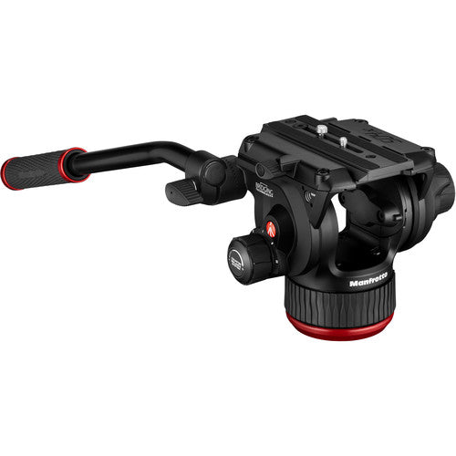 Manfrotto Kit Vid Alu Fast Twin and 504X 4steps CBS 12Kg Payload incl 75mm ball and bag