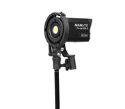 Nanlite Forza 60B II monolight Bi-colour LED light with Battery Handle and Bowens adaptor