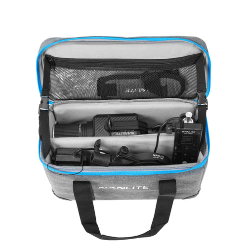 Nanlite Forza 60 II monolight 5600K LED light with Battery Handle and Bowens adaptor