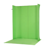 Nanlite LG-1822U 1.8m wide U shaped Chromakey Green Screen self standing kit