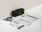 Nanlite LG-3522U 3.5m wide U shaped Chromakey Green Screen self standing kit