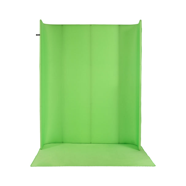 Nanlite 1822U self standing Chromakey Green Screen kit with 4 LED strip lights