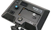 Nanlite Mixpad 11 Series II RGB on-camera LED light with power supply