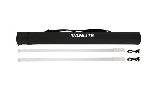 Nanlite Pavotube T8-7X LED Tube 2 Kit with Carry Bag