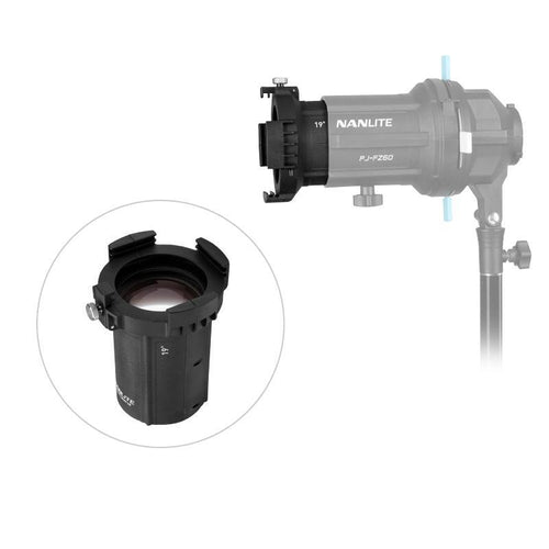 Nanlite Projection Attachment with 19 and 36 degree Lens for Forza FM Mount