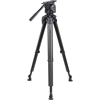 O'Connor 1040 Fluid Head & Flowtech 100 Tripod with Feet  Handle  & Case