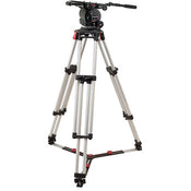 O'Connor 120EX head & Cine Mitchell tripod with floor spreader