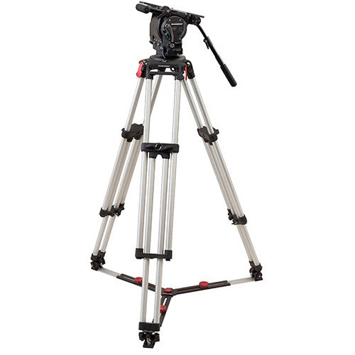 O'Connor 2575D Head & Cine Mitchell Tripod with Floor Spreader