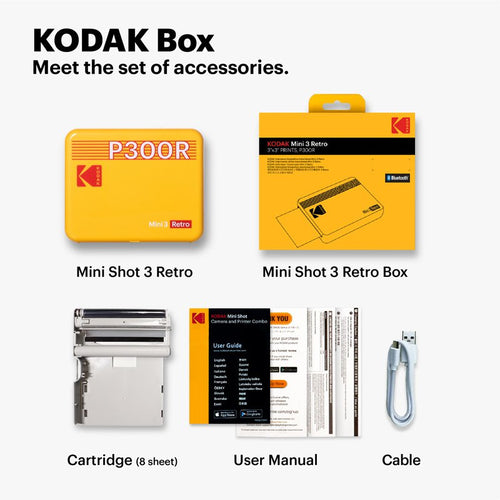 Kodak Instant Mini 3 Retro -  White