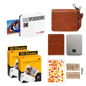 Kodak Instant Mini 3 Retro Cartridge + Accessories Bundle -  Yellow