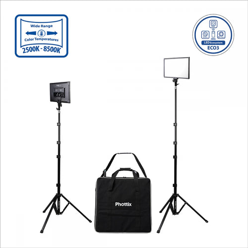 Phottix Light LED Nuada S3II Twin Kit
