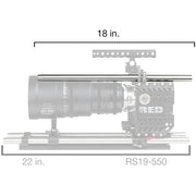 Tilta Stainless steel rod 19x450mm