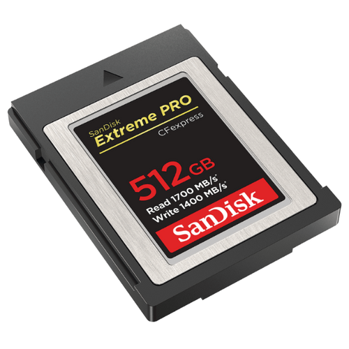 SanDisk Extreme PRO 512GB CFexpress Type B 1700MB/s Memory Card