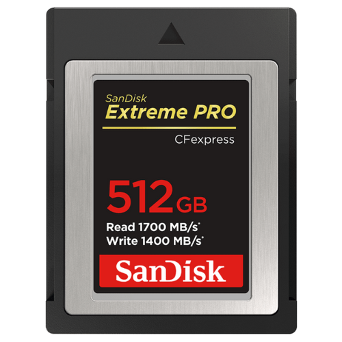 SanDisk Extreme PRO 512GB CFexpress Type B 1700MB/s Memory Card