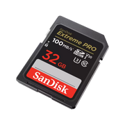 Sandisk Extreme Pro 32GB 100MB/s Read 90MB/s Write V30 SD Memory Card