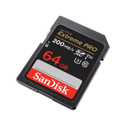 SanDisk Extreme Pro SDXC 64GB 200MB/s Read 90MB/s Write V30 Memory Car - Georges Cameras
