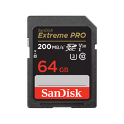 SanDisk Extreme Pro SDXC 64GB 200MB/s Read 90MB/s Write V30 Memory Car - Georges Cameras