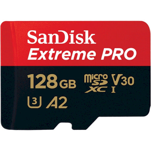 SanDisk Extreme Pro 128GB microSDXC UHS-I 200MB/s Memory Card V30