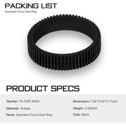 Tilta Seamless Focus Gear Ring for 46.5mm to 48.5mm Lens