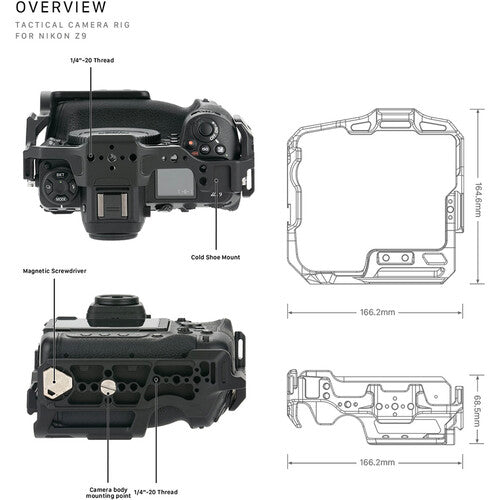 Tilta Camera Cage for Nikon Z9 Basic Kit - Black